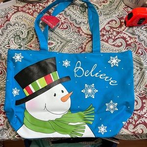 NWT Kirklands Christmas tote